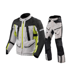 Hombre Moto Impermeable Cálido Cordura Textil Chaqueta Moto Armaduras Motocicleta Chaqueta y Pantalones - Product Image 1