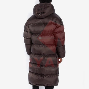 High Quality Long Puffer Jackets For Men Adults And Kids Customized <b>Colour</b> Design And Printing Plus Size - Product Image 4