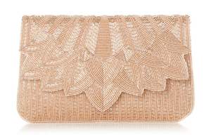 Sac de soirée perlé floral délicat - Product Image 4