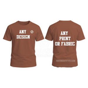 T-shirt d'été 2025 T-shirt sur mesure avec logo personnalisé T-shirt de marque privée à vendre - Product Image 3