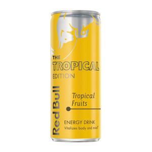 Bebida energética afrutada Red Bull tropical Edition comprar en línea paquete a granel cafeína Booster venta - Product Image 5