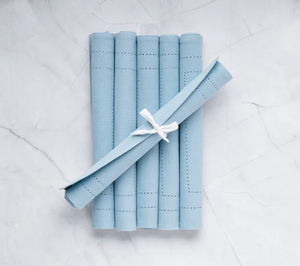 แผ่นรองจานผ้าฝ้ายแท้สำหรับรับประทานอาหาร100% พิมพ์ลายกำหนดโลโก้ได้ตามต้องการ - Product Image 5