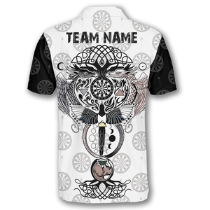 Maillots de fléchettes Chemises de sublimation d'équipe personnalisées Vêtements de sport professionnels Respirant Séchage rapide Confortable Uniformes de fléchettes élégants - Product Image 3