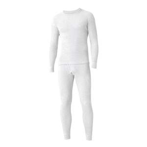 Snowcraft Layer White <b>Men</b> <b>Thermal</b> Suit Full Sleeve Warm Holding Breathable Fabric Built <b>for</b> Winter Stability Wear - Product Image 3