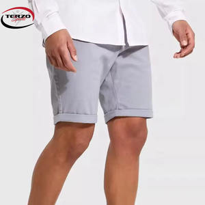 กางเกงขาสั้นเล่นกีฬาของผู้ชายใหม่2025ระบายอากาศได้ดีผ้าฝ้าย100% กระเป๋ามือด้านข้างผ้ายืดระบายอากาศได้ดีเอวสูงสำหรับฤดูร้อน - Product Image 2
