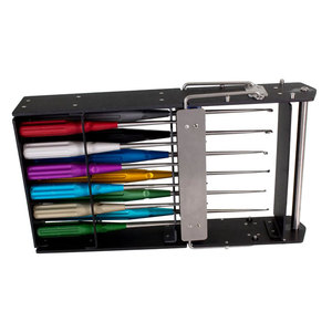 Curette ชั้นเก็บของฆ่าเชื้อที่ทำจากสแตนเลสอุปกรณ์ทางการแพทย์ที่จัดระเบียบเครื่องมือผ่าตัดแบบแมนนวลสำหรับคลินิกโรงพยาบาล - Product Image 2