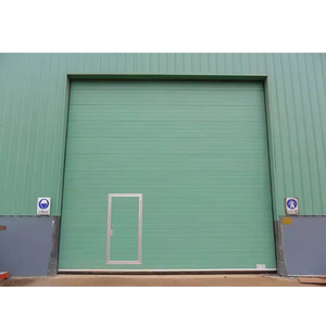 <span class=keywords><strong>Porte</strong></span> <span class=keywords><strong>sectionnelle</strong></span> industrielle automatique sur mesure <span class=keywords><strong>avec</strong></span> <span class=keywords><strong>porte</strong></span> piétonne et panneaux de vision pour entrepôt - Product Image 6