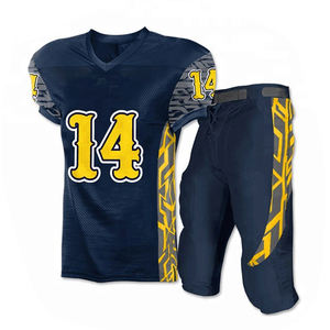 Uniforme de football américain 100% Uniforme de football américain personnalisé Uniforme de football américain respirant nouveau style - Product Image 3