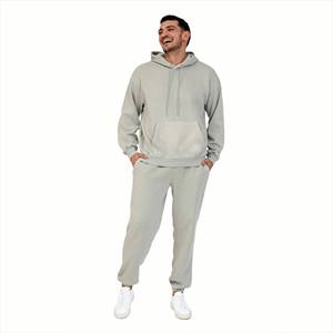Conjunto de chándal para hombre, chándal de 2 piezas, Jersey, sudadera y pantalón de chándal, ropa de calle, chándal para hombre - Product Image 3