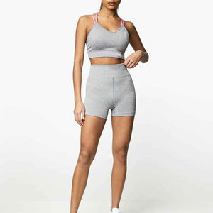 Yoga Brand Activewear Manufacturers Custom Logo Printed Yoga Top Fitness <b>Sports</b> Wear open backless <b>sports</b> <b>bras</b> for women fitness - Product Image 2