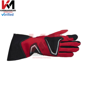 Guantes de Carreras de Karting de Tela Ignífuga Nomex de Diseño Personalizado, Resistentes al Calor, Antideslizantes para Pilotos Profesionales - Product Image 5