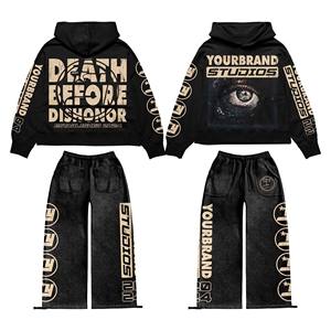 Conjunto Deportivo de Invierno para Hombre, 100% Algodón, Ligero, Transpirable, Chaqueta y Pantalones de Secado Rápido, Ropa Deportiva para Entrenamiento, Jogging, Fútbol - Product Image 6