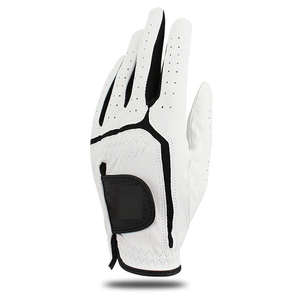Custom Made Golf <b>Gloves</b> Sports <b>Gloves</b> <b>Men</b> Left Hand 100% PU Leather Softness UV Protection Golf <b>Gloves</b> For <b>Men</b> - Product Image 4