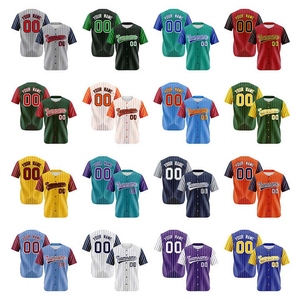 Camiseta de béisbol de manga larga con corte raglán, tela de poliéster que absorbe la humedad, perfecta para partidos de liga y marcas - Product Image 2