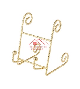 2025 <b>Gold</b> Finished Metal <b>Photo</b> <b>Frames</b> Stand Table Organizer at Wholesale Price - Product Image 2