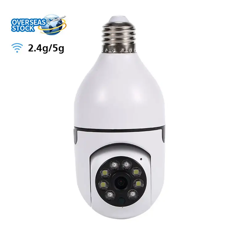 Factory wholesaler price Wifi light bulb security camera light bulb camera 360 degree surveillance cameras in the form of bulb