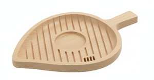 Plateaux à fruits et à en-cas en bois de qualité supérieure, design moderne, qualité alimentaire, non toxiques, écologiques, durables, forme rectangulaire, ensemble pour les fêtes - Product Image 4