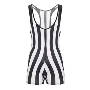 Singlet de Lucha Atlética con Tela Elástica Ligera para un Rendimiento Mejorado, Ajuste que Moldea el Cuerpo y Libertad de Movimiento Completa - Product Image 4