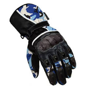 Nuevos Guantes de Motocicleta TATRAD SPORTS de Cuero Genuino con Cierre de Velcro, Transpirables, de Dedo Completo, Ligeros y Universales - Product Image 4