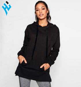 Pull à capuche en coton brodé pour femme, vêtements de rue, sweat-shirt de haute qualité, Logo personnalisé, vente en gros, - Product Image 5