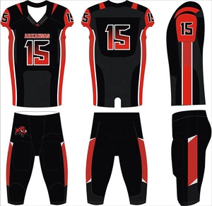 Uniformes Deportivos de Fútbol Americano Personalizables de Secado Rápido con Estampado de Manga Corta y Nombre de Equipo Personalizado para Adultos - OEM Disponible - Product Image 6