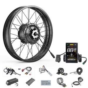 <span class=keywords><strong>Kit</strong></span> moteur de <span class=keywords><strong>roue</strong></span> arrière <span class=keywords><strong>Bafang</strong></span> G062 1000W 48V 175mm OLD pour vélo fat 20" 26" avec frein à disque et écran SW2-M58, stock UE - Product Image 1