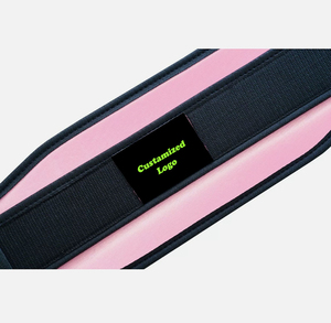 Sangles de poignet de levage rembourrées en néoprène de fitness brassards d'haltérophilie de gymnastique avec ceinture à boucle antidérapante et caractéristiques d'haltères - Product Image 5