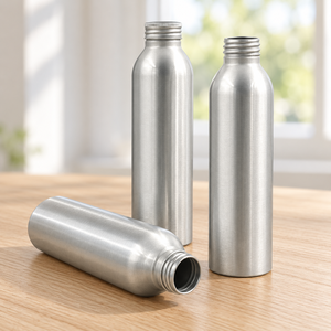Botellas de Aluminio Reutilizables para Bebidas con Tapas de Rosca, Envases de Grado Alimenticio para Agua y Jugos - Product Image 5