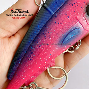 100g 120g <span class=keywords><strong>Soft</strong></span> Vibe Lure pesca isca molde plástico macio Água salgada Barramundi Vibração Bait <span class=keywords><strong>Soft</strong></span> Vibe iscas de pesca - Product Image 4