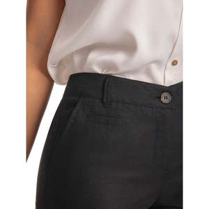 Pantalones de Trabajo Jenna Rose para Mujer, Cómodos, de Poliéster, Cintura Media, Elásticos, Corte Recto, con Bolsillos, para Oficina, Viajes y Uso Diario - Product Image 5