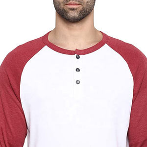 Chemise personnalisée de haute qualité pour hommes T-shirt à manches longues 100% coton T-shirt à manches longues pour hommes T-shirt en coton pour hommes - Product Image 5