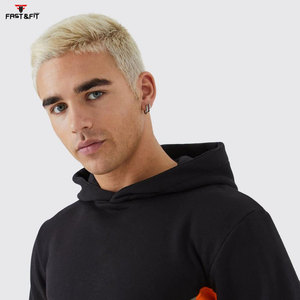 Top Tendance Pull Mode sweats à capuche Couleur Unie Respirant Léger Hommes Mode Hoodies à Vendre - Product Image 6