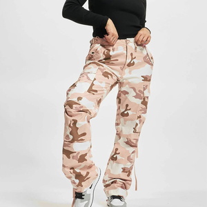 Lupin felt 2025 Pantalones Cargo cómodos para mujer Pantalones utilitarios elegantes con ajuste relajado y bolsillos grandes para el trabajo diario - Product Image 1