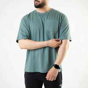 Camiseta informal de moda para hombre, nuevo diseño, ropa informal estilo Hip Hop, tela de punto de popelina cómoda de gran tamaño de talla grande - Product Image 5