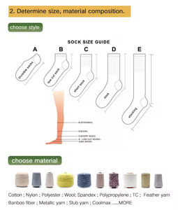 Chaussettes Jacquard d'Hiver Personnalisées avec Logo, Nouvelles Chaussettes Athlétiques en Coton Tricoté Respirant pour Hommes, Légères et de Haute Qualité, Motif Lettres Mignonnes, Idéales pour le Cyclisme - Product Image 6