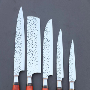 ใบมีดสแตนเลสแกะสลักทำด้วยมือพร้อมมีดเชฟสับเนื้อ - Product Image 4