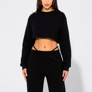 Novedad, Sudadera Corta con Capucha para Mujer, Color Personalizado, Estilo Único, Ropa de Invierno, Logotipo Frontal, Forro, Cuello con Capucha Informal, Precio Bajo - Product Image 1