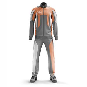 Ropa deportiva de poliéster de alta calidad para hombre, conjunto de chándal para correr, venta al por mayor, logotipo personalizado e impresión de talla grande, ropa deportiva de invierno - Product Image 2