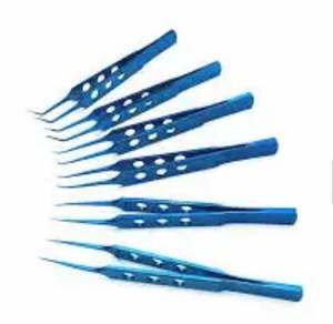 Conjunto de instrumentos quirúrgicos oftalmológicos, microcirugía ocular - Product Image 2