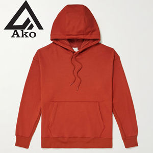 Sweat-shirts à capuche unisexe de style basique, de haute qualité, élégants, 100% coton, coupe ajustée, personnalisables avec logo, pour homme, par Ako - Product Image 1