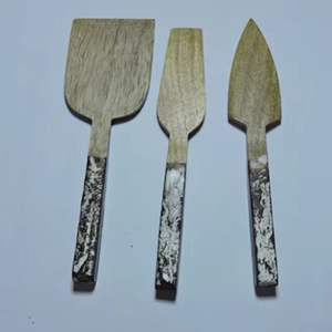 Personalización disponible MOP y madera Juego de cucharas de té/café Utensilios de cocina y cubiertos de cocina de mesa - Product Image 4