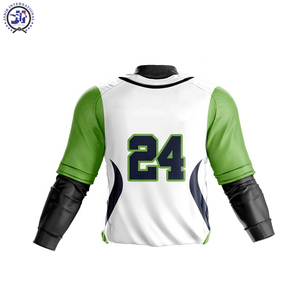 Meilleure conception de haute qualité logo personnalisé impression poids léger 2024 sports d'équipe porter uniforme de baseball en plusieurs couleurs - Product Image 4