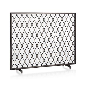 Freestanding Iron Wire Modern <b>Fire</b> <b>Guard</b> Screen Newest Design High Temperature Resistant Custom Size for Home Decor - Product Image 2