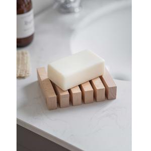 Jabonera Tradicional Natural de Alta Demanda, Antideslizante y Duradera para Lavabo de Baño, Bandeja de Jabón Sostenible - Product Image 1