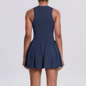 Saia de Golfe e Tênis Feminina Personalizada D-6707, Respirável, de Manga Curta para Atividades ao Ar Livre - Product Image 4