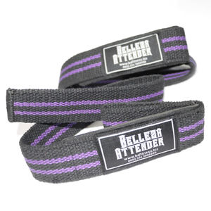 21.5\" Length Soft Supportive Cotton <b>Wrist</b> Straps with Neoprene Pads Fitness Safety Gear for <b>Weight</b> Lifting Breathable Function - Product Image 2