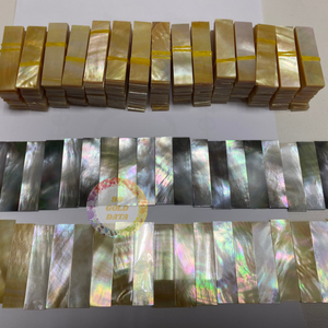 Blancs de coquille de nacre blanche polie pour incrustation et décoration murale de maison de bijoux-Caryln 0084935825297 - Product Image 4