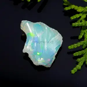 Aaa lớp ethiopian trắng tự nhiên Uncut Opal Trái Đất Khoáng đá quý đối với trang sức làm lỏng lẻo và Uncut - Product Image 1