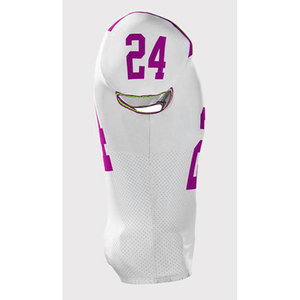 Ensembles de maillots de football américain en gros, avec lettre imprimée numérique, maillot d'entraînement de football universitaire par sublimation, style américain - Product Image 5