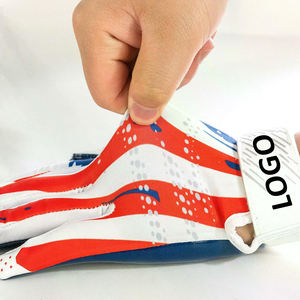 Gants de receveur de football américain pour jeunes avec une adhérence de haute qualité, logo personnalisé, caractéristiques exceptionnelles pour les joueurs - Product Image 5